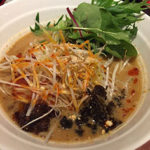 今日の担々麺「俺の創作らぁめん 極や　」