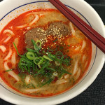 今日の担々麺番外「なか卯　担々うどん」