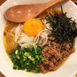 今日の担々麺「鶏ポタラーメン  THANK」