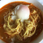 今日の担々麺「コク担々麺  札幌生ラーメン 菊水」