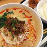 今日の担々麺「カフェデニーズ」