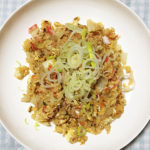 甘めのチャーハンを作りましたよっ。