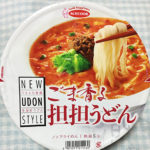 今日の担々麺「ごま香る担担うどん　acecook」